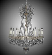  CH8144-P-04G-PI - 12+ 12 Light Valencia Chandelier